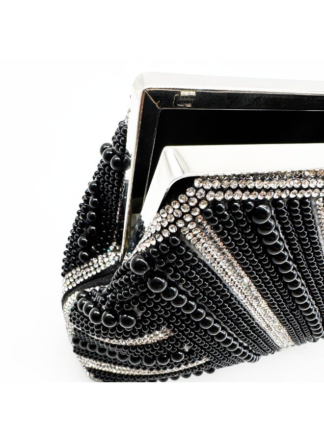She Clutch pearl chevron - Image 3